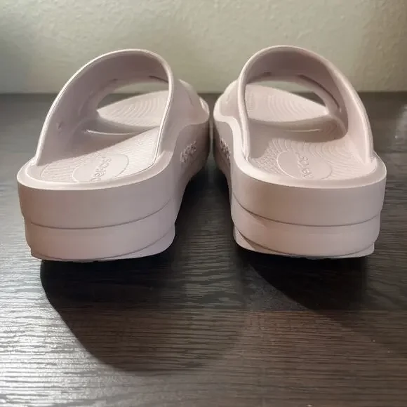 OOFOS OOmega Ooahh Women's Size: 7 Blush Pink Sandal Slide Shoe Recovery - Picture 3 of 10